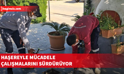 Mesarya Belediyesi haşereyle mücadele çalışmalarını sürdürüyor