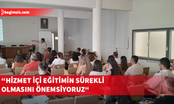 Ulaştırma Bakanlığı ve bağlı dairelerin personeli eğitime katıldı