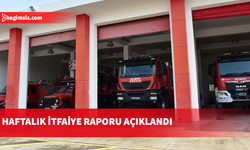 Haftalık itfaiye raporu: 19 yangın ve 16 özel servis olayı