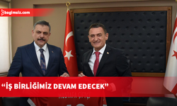 Oğuz, mevkidaşı Çiftçi ile görüştü
