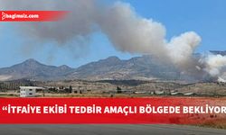 Altunterim: Güngör’deki yangın kontrol altına alındı ancak zaman zaman alevlenmeler oluyor