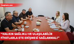 CTP, Kasaplar Birliği heyeti ile görüştü