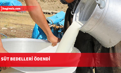 Süt bedelleri ödendi