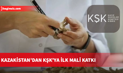 Kazakistan’dan KŞK’ya 10 bin dolar bağışta bulundu