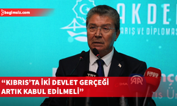 Üstel Akdeniz Barış ve Diplomasi Forumu’nda konuştu