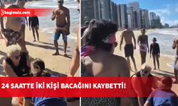 Peş peşe yaşanan köpekbalığı saldırıları Brezilya'da panik yarattı: 24 saatte iki kişi bacağını kaybetti