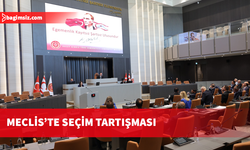 Meclis Genel Kurulu'nda Seçim ve Halkoylaması (Değişiklik) Yasa Tasarısı görüşülüyor