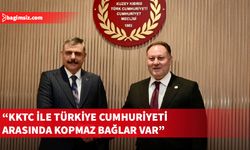 Meclis Başkanı Öztürkler, Türkiye İçişleri Bakanı Çiftçi’yi kabul etti