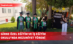 Girne Özel Eğitim ve İş Eğitim Okulu'nda mezuniyet töreni