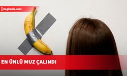 Duvara bantlanan milyonluk muz çalındı