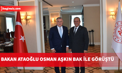 Başbakan Yardımcısı Ataoğlu, Ankara’da Osman Aşkın Bak ile görüştü