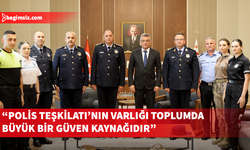 Erhürman Polis Genel Müdürü Adalıer ve beraberindeki heyeti kabul etti
