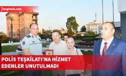 Emekli olan ve 30 hizmet yılını tamamlayan Polislere plaket verildi