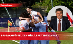 Başbakan Üstel’den millilere tebrik mesajı: Halkımızı gururla temsil eden takımımızı kutluyorum