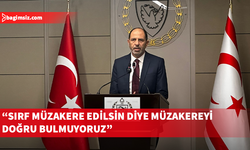 Özersay, Siyasi Partiler Konseyi toplantısının ardından basına değerlendirmelerde bulundu