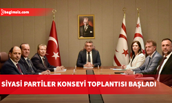 Siyasi Partiler Konseyi Cumhurbaşkanlığında toplandı