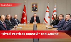 "Siyasi Partiler Konseyi" bugün toplanıyor