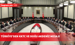 Türkiye Cumhuriyeti Milli Güvenlik Kurulu'ndan KKTC ve Doğu Akdeniz mesajı