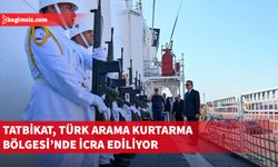 Caner Gönyeli Arama Kurtarma Tatbikatı’nın deniz safhası başladı