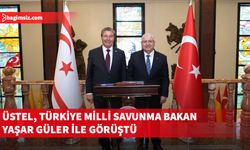 Üstel, Ankara’da Türkiye Milli Savunma Bakanı Güler ile görüştü