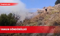 Taşkent’le Güngör arasındaki yangın söndürüldü