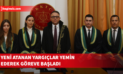 Yeni atanan yargıçlar yemin ederek göreve başladı