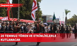 20 Temmuz Barış ve Özgürlük Bayramı tören ve etkinliklerle kutlanacak