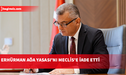 Cumhurbaşkanı Erhürman, AÖA Kuruluş (Değişiklik) Yasası’nı Meclis’e iade etti