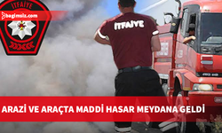 Gönyeli ve Malatya'da yangın