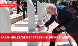 Türkiye Milli Savunma Bakanı Güler'den Boğaz Şehitliği'ne ziyaret...