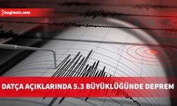 Akdeniz'de 5.3 büyüklüğünde deprem