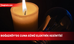 Boğazköy’de bazı bölgeler cuma günü iki saat elektriksiz kalacak