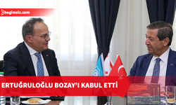 Ertuğruloğlu, Türkiye Dışişleri Bakan Yardımcısı Büyükelçi Bozay’ı kabul etti