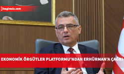 Ekonomik Örgütler Platformu'ndan Cumhurbaşkanı Erhürman’a çağrı: Hukuki baskılar Guterres’e aktarılmalı