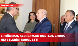 Cumhurbaşkanı Erhürman, Azerbaycan Dostluk Grubu heyetlerini kabul etti
