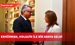 Erhürman, Holguín ile bir araya geldi