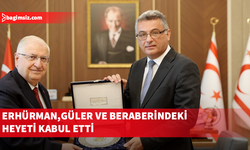 Erhürman, TC Millî Savunma Bakanı Güler ve beraberindeki heyeti kabul etti