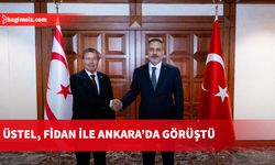Başbakan Üstel, Ankara'da Türkiye Dışişleri Bakanı Fidan ile görüştü