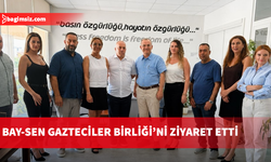 Bay-Sen Gazteciler Birliği’ni ziyaret etti