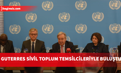 Guterres, sivil toplum örgütlerinin temsilcileriyle bir araya geldi