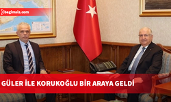Güler, Ankara Büyükelçisi İsmet Korukoğlu’nu kabul etti