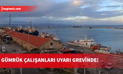 Güç-Sen'den Gazimağusa Limanı'nda iki saatlik uyarı grevi