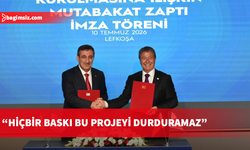 Üstel: Doğal gaz boru hattını hiçbir siyasi baskı durduramaz