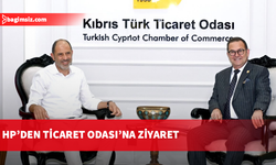 Halkın Partisi’nden Ticaret Odası’na ziyaret: Özersay ve Deniz ekonomiyi görüştü