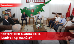Üstel, Kıbrıs TMT Mücahitler Derneği'ni ziyaret etti