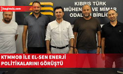 El-Sen'den KTMMOB'ye ziyaret