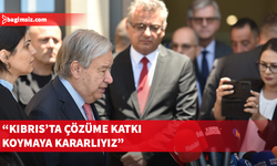 Erhürman-Guterres görüşmesi tamamlandı