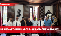 Meritta'dan Bakan Ataoğlu'na ziyaret: Deniz ekosistemi için iş birliği mesajı