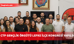 CTP Lefke Gençlik Örgütü yeni Başkanı Ali Oktay oldu