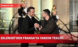 Zelenski'den Macron'a dikkat çeken yardım teklifi